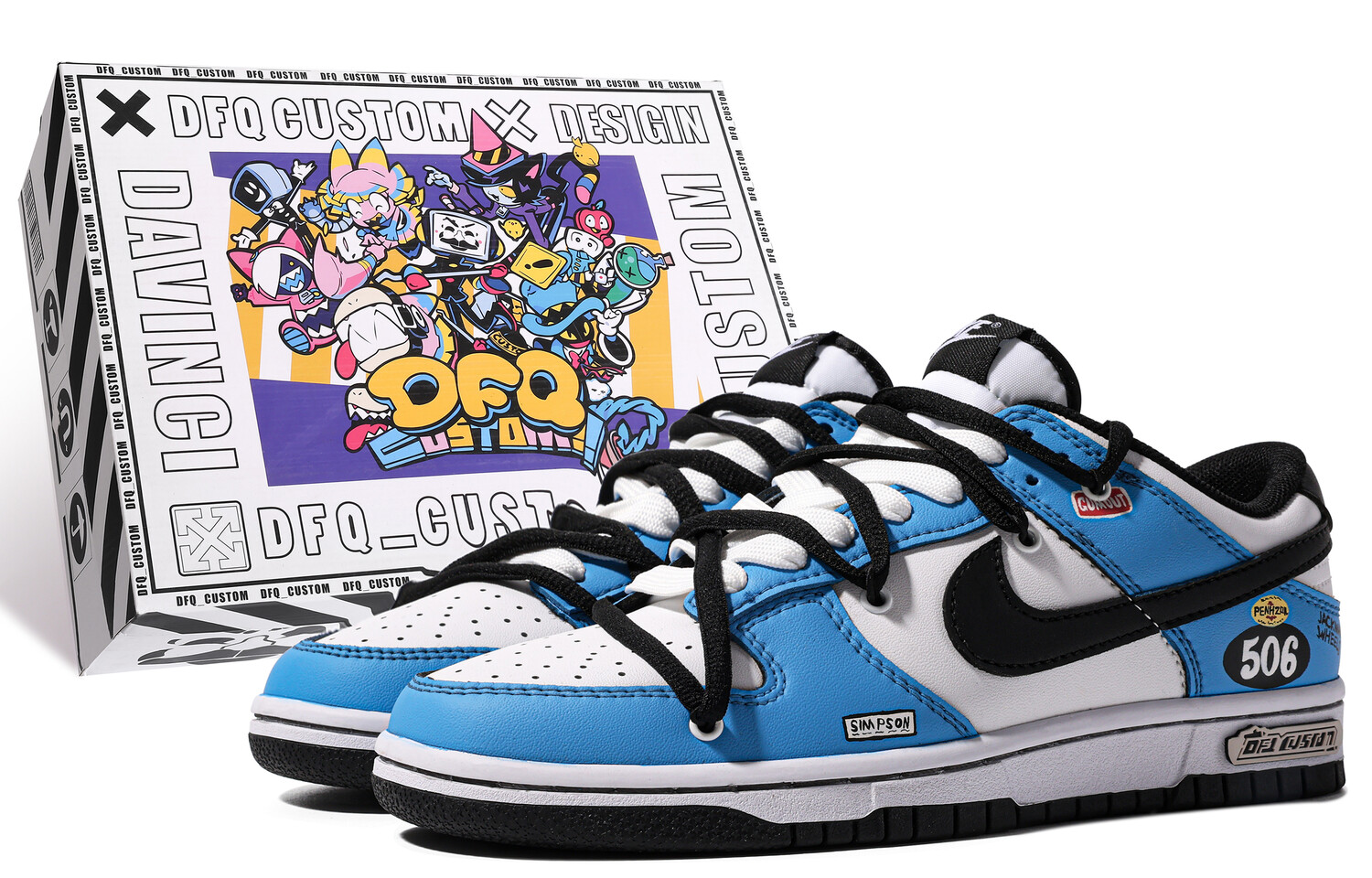 

Мужские кроссовки для скейтбординга Nike Dunk, Royal