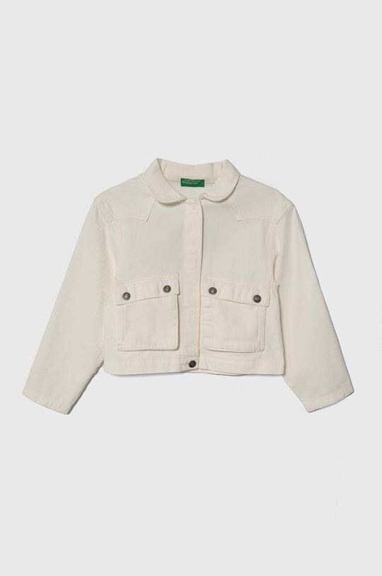 

United Colors of Benetton Детская джинсовая куртка, бежевый