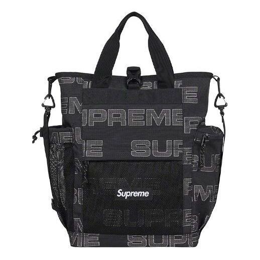 

Сумка utility tote 'black grey' Supreme, черный