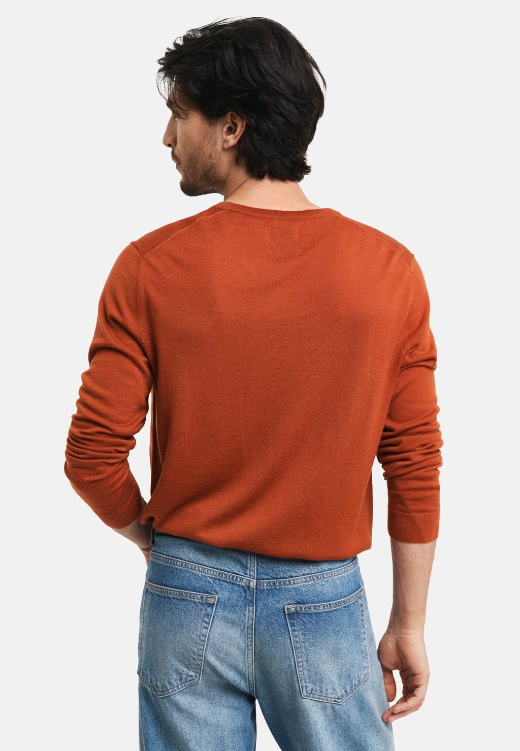 

Джемпер EXTRAFINE C-NECK GANT, красный