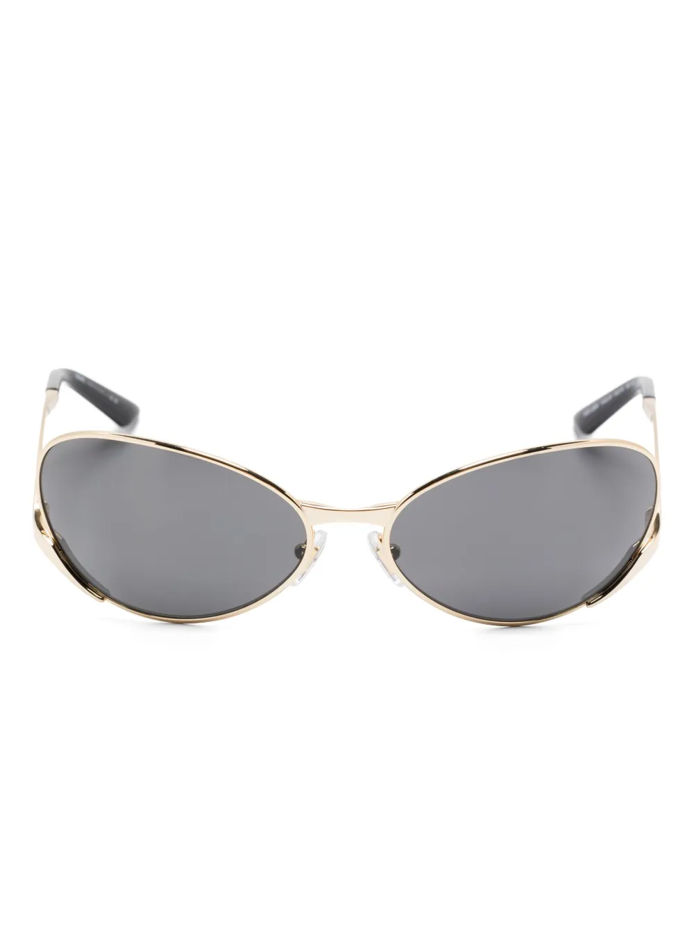 

Солнцезащитные очки в оправе 'кошачий глаз' Versace Eyewear, золотой