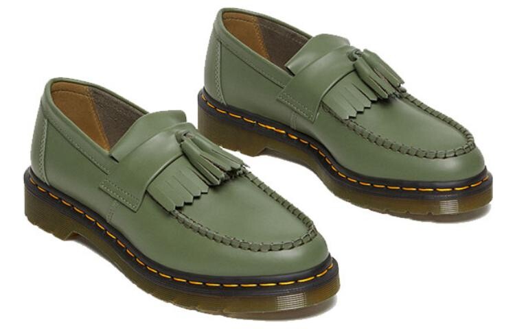 Полуботинки Dr.Martens Adrian Tassel Loafer Khaki Green — фото 2