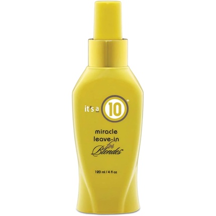 

Несмываемый кондиционер «10 чудес» для блондинок, 4 унции, It'S A 10 Haircare