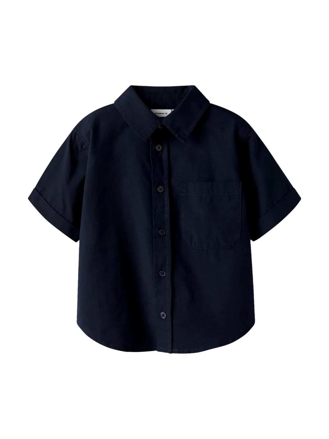 Рубашка на пуговицах стандартного кроя 'Filip' Name It, Dark Blue