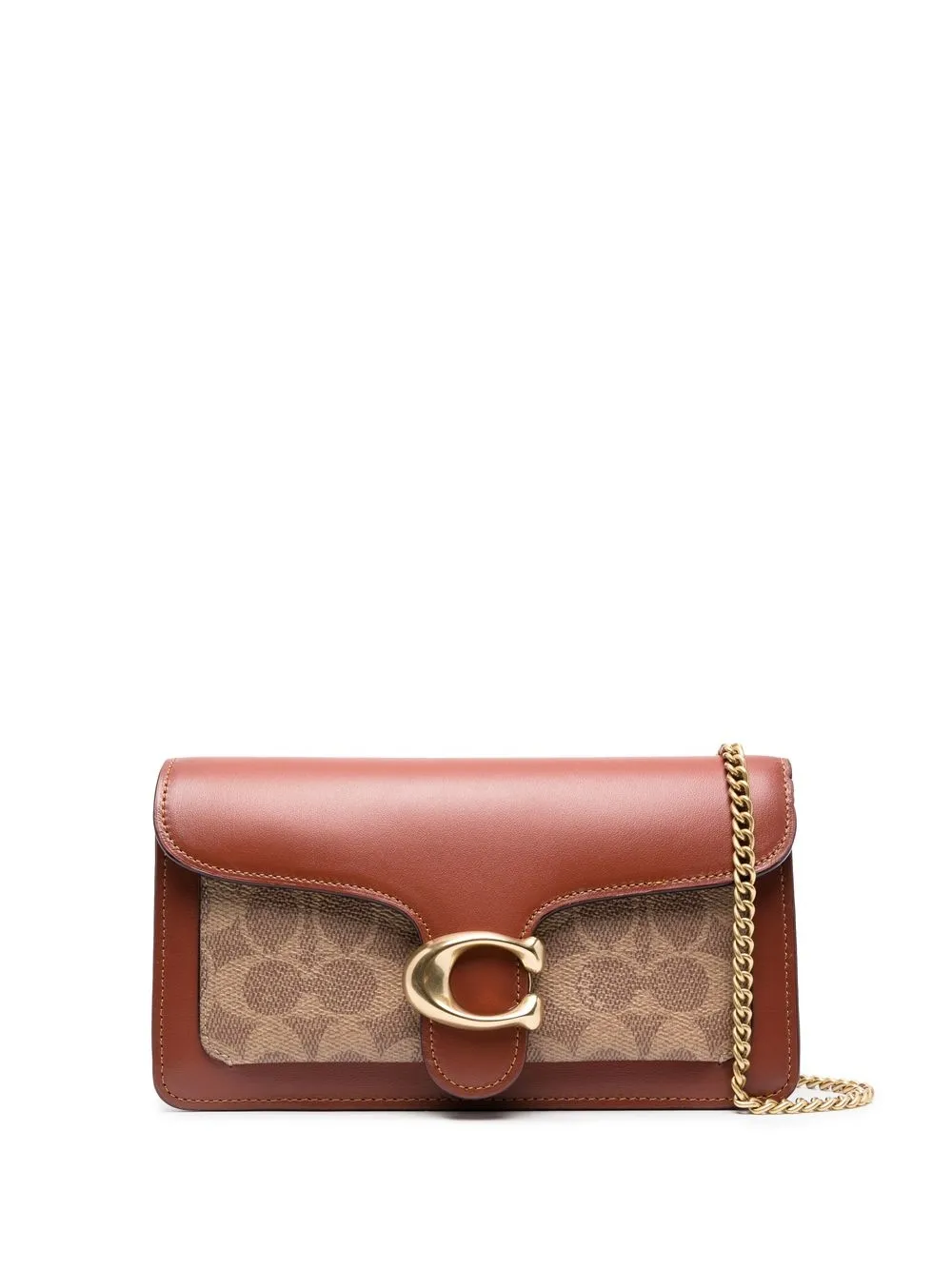 

Сумка через плечо с логотипом Coach, коричневый