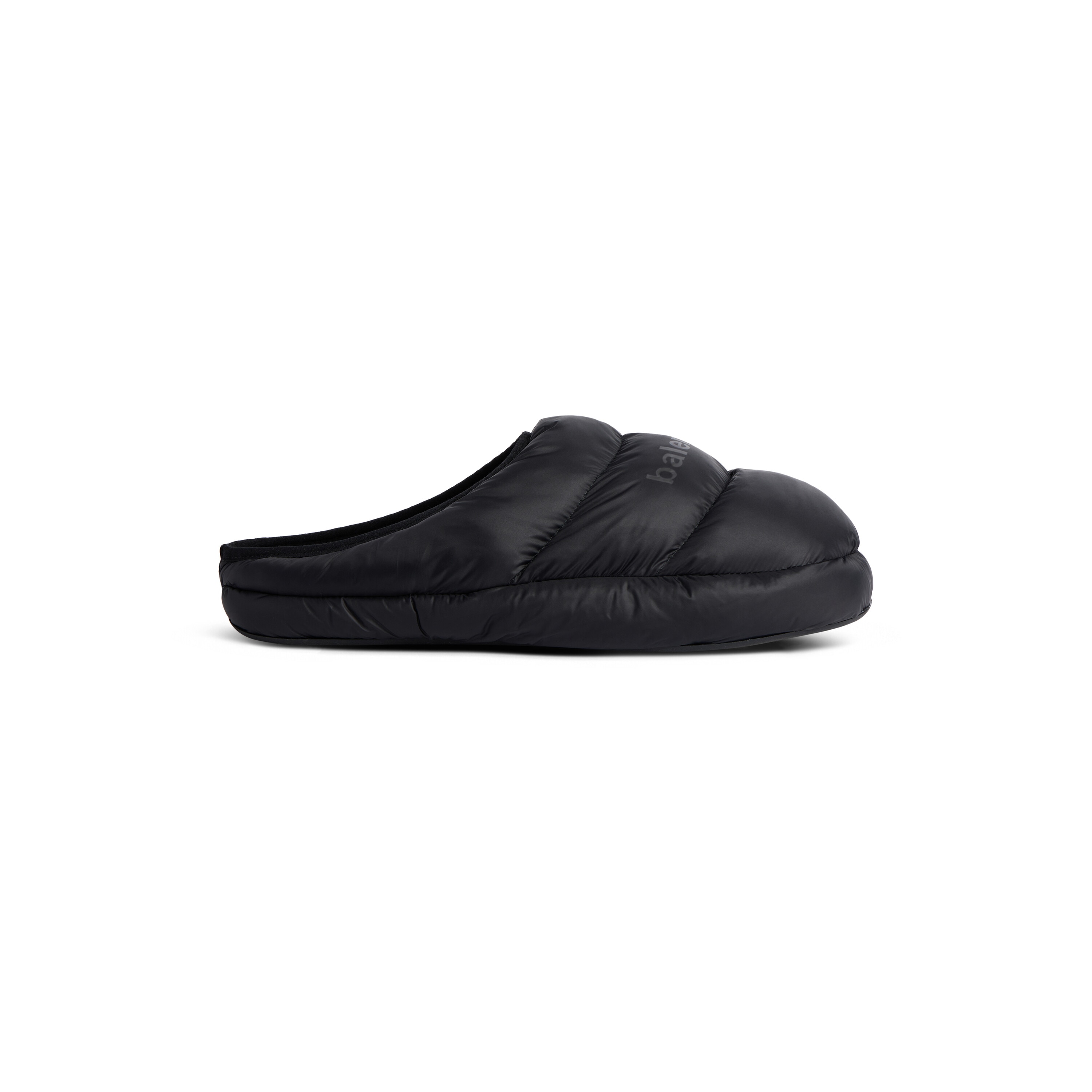 

Тапочки Аляски BALENCIAGA, черный