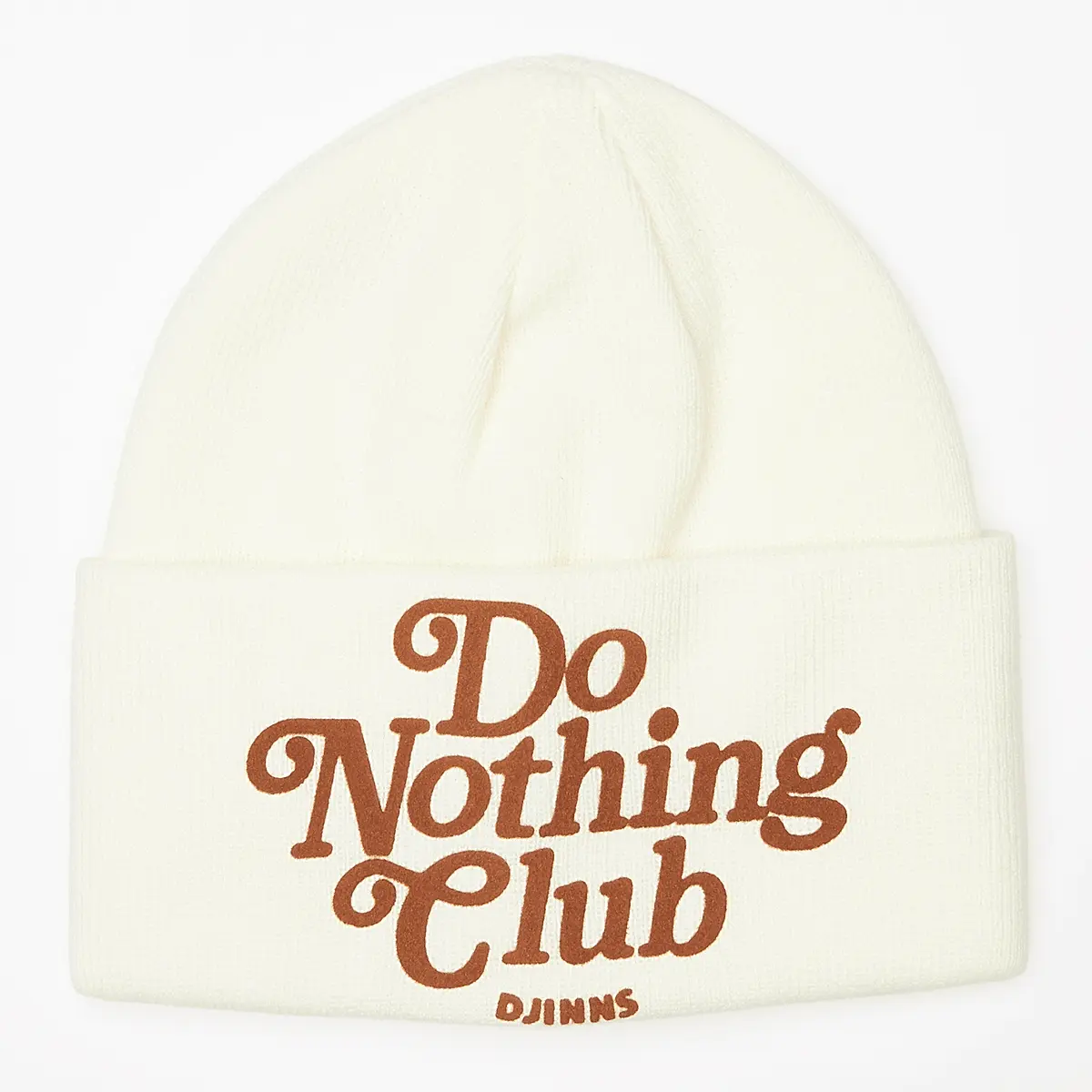 

Шапка DJINNS Basic Beanie DNC 30th creme white, бежевый