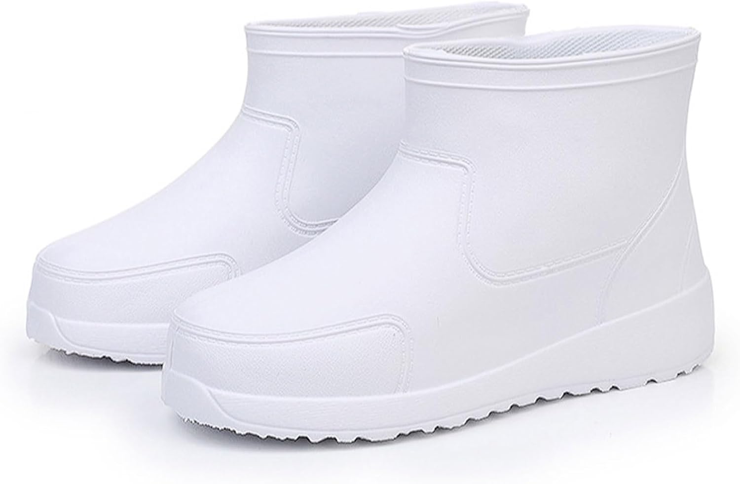 

Мужские непромокаемые походные резиновые сапоги, легкие водонепроницаемые туристические ботинки с комфортной подошвой EVA, водная обувь Clingre Boutique Shop, белый