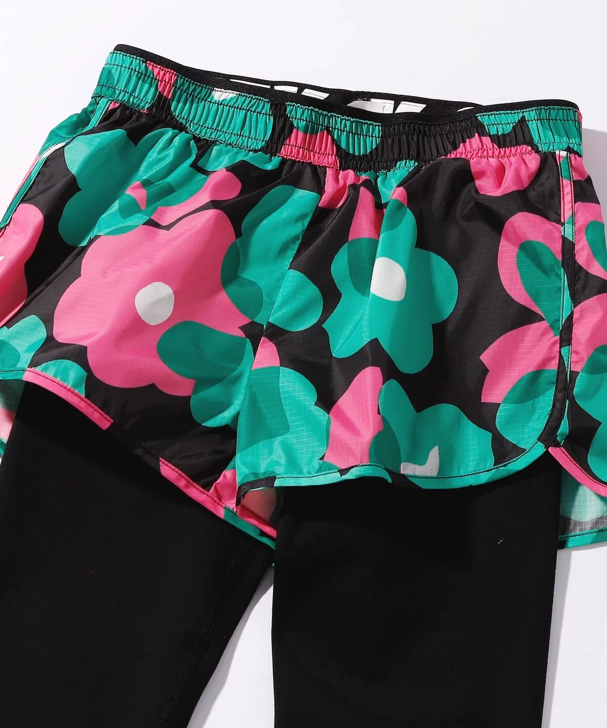 Спортивные леггинсы STELLA McCARTNEY Kids & Junior, полиэстер, чёрный — фото 3