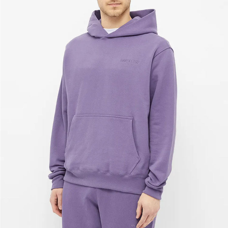 Худи adidas x Pharrell Crossover Logo Hoodie 'Purple', фиолетовый — фото 2