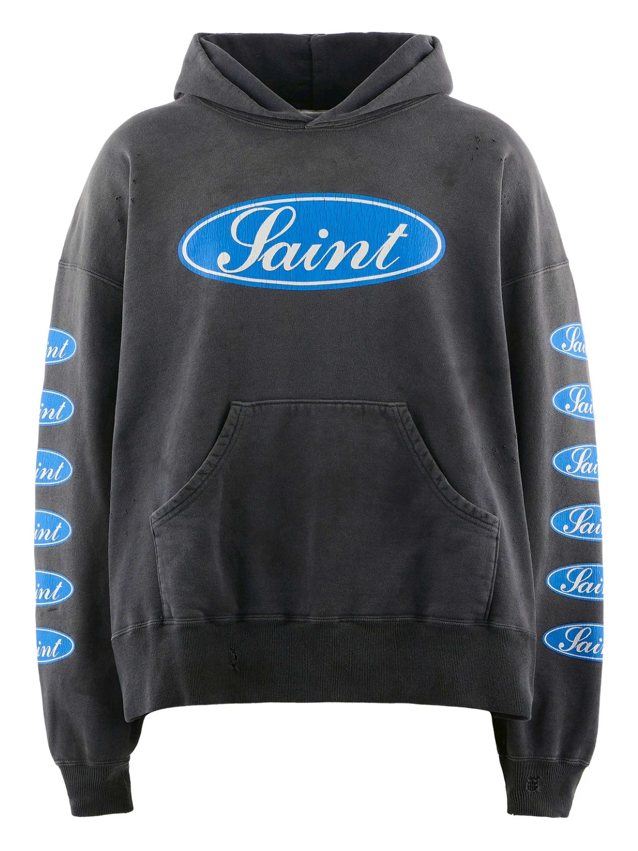 

Худи с логотипом Saint Mxxxxxx, черный
