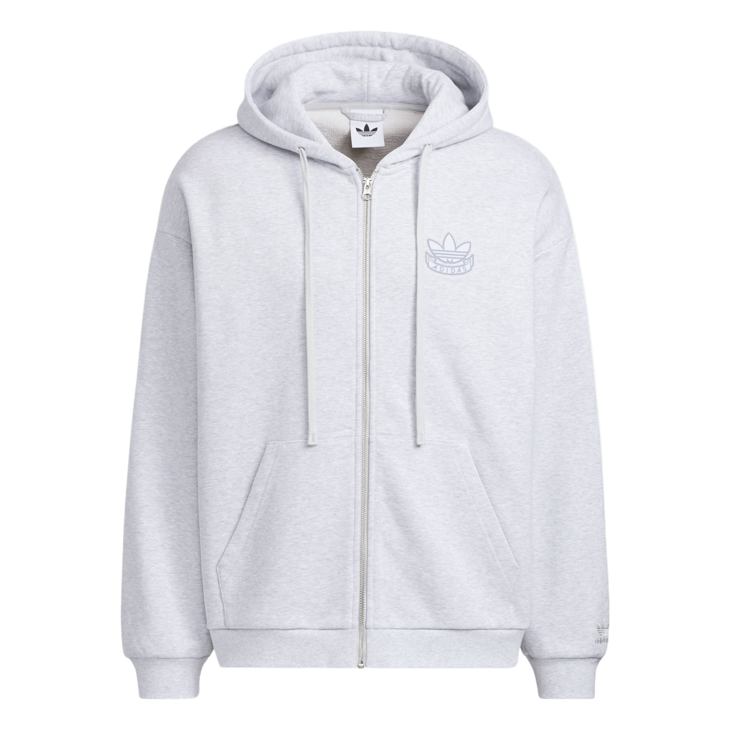 

Adidas Originals Куртка унисекс светло-серый меланж, Light Heather Gray