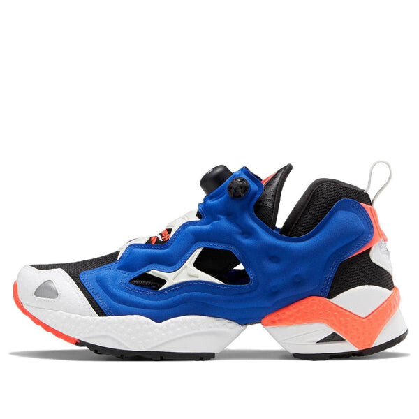 

Кроссовки instapump fury 95 'black collegiate royal neon cherry' Reebok, синий
