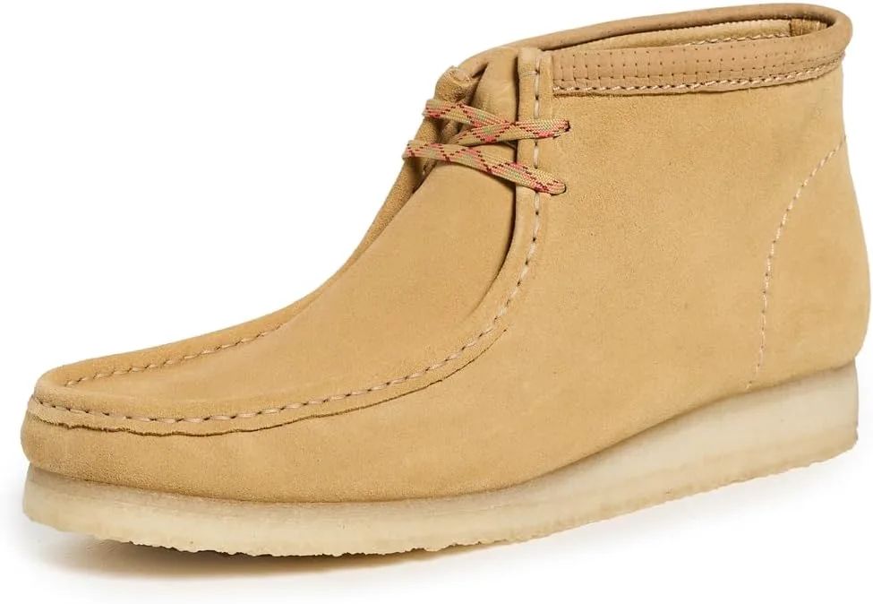 Мужские ботинки Clarks Somerset Collection Wallabee, золотой — фото 4