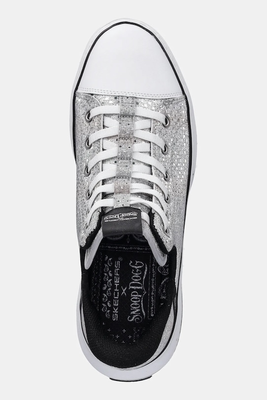 Кроссовки SNOOP ONE DISCO Skechers, серебряный — фото 4