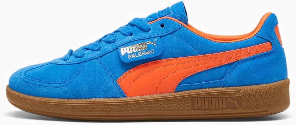

Мужские кроссовки PUMA Palermo на шнуровке для повседневной носки - синие, синий