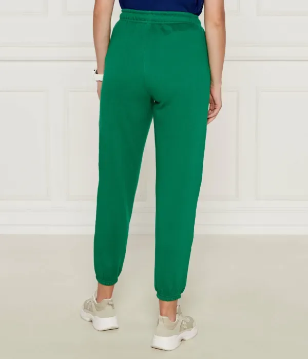 Спортивные штаны loose fit Polo Ralph Lauren, зеленый — фото 3