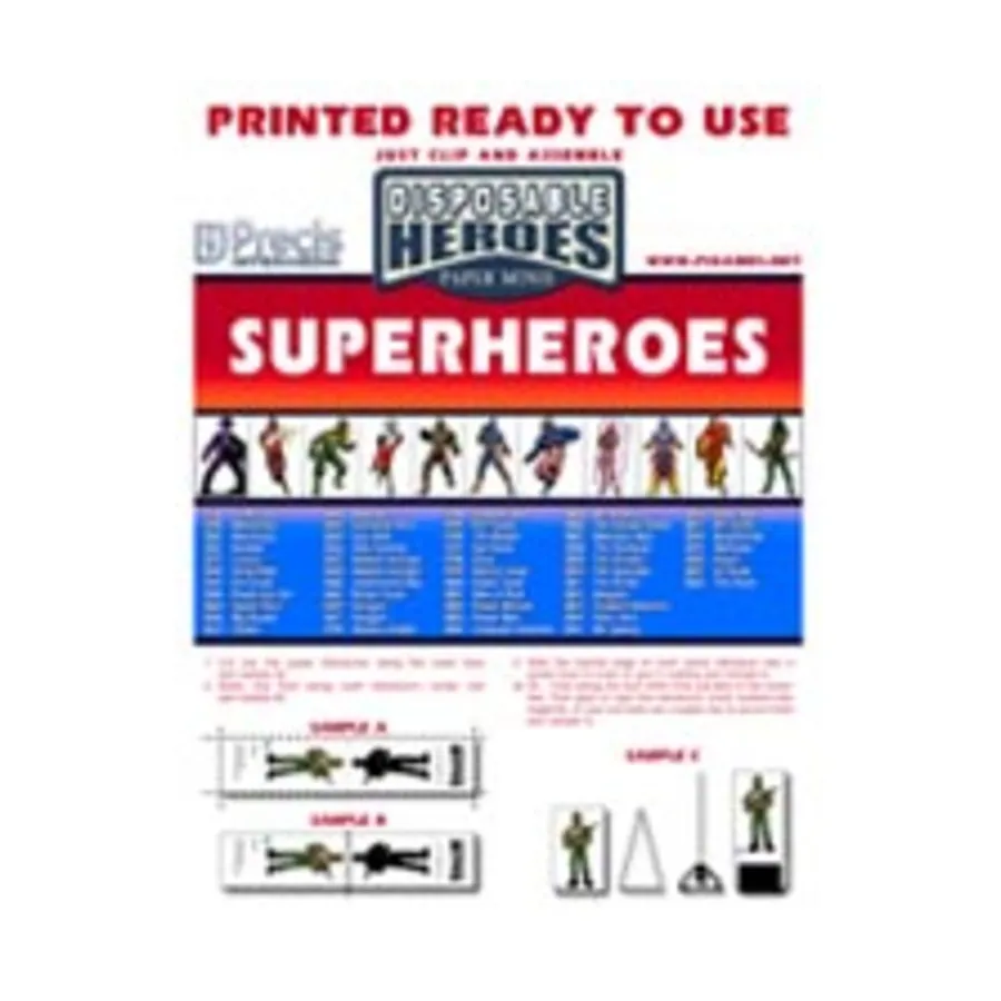 

Суперы и герои, Plastic Bases & Disposable Heroes