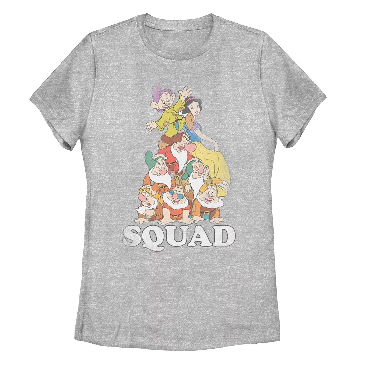 

Юниорская футболка Disney's Snow White Squad Dwarfs Pile Up Licensed Character