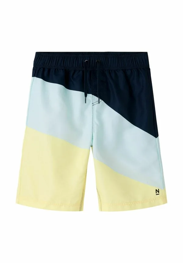 Плавки badeshorts с цветными блоками Name It, Navy Blazer
