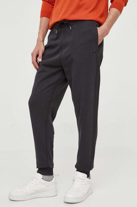 

Хлопковые спортивные брюки BOSS BOSS CASUAL Boss Orange, черный