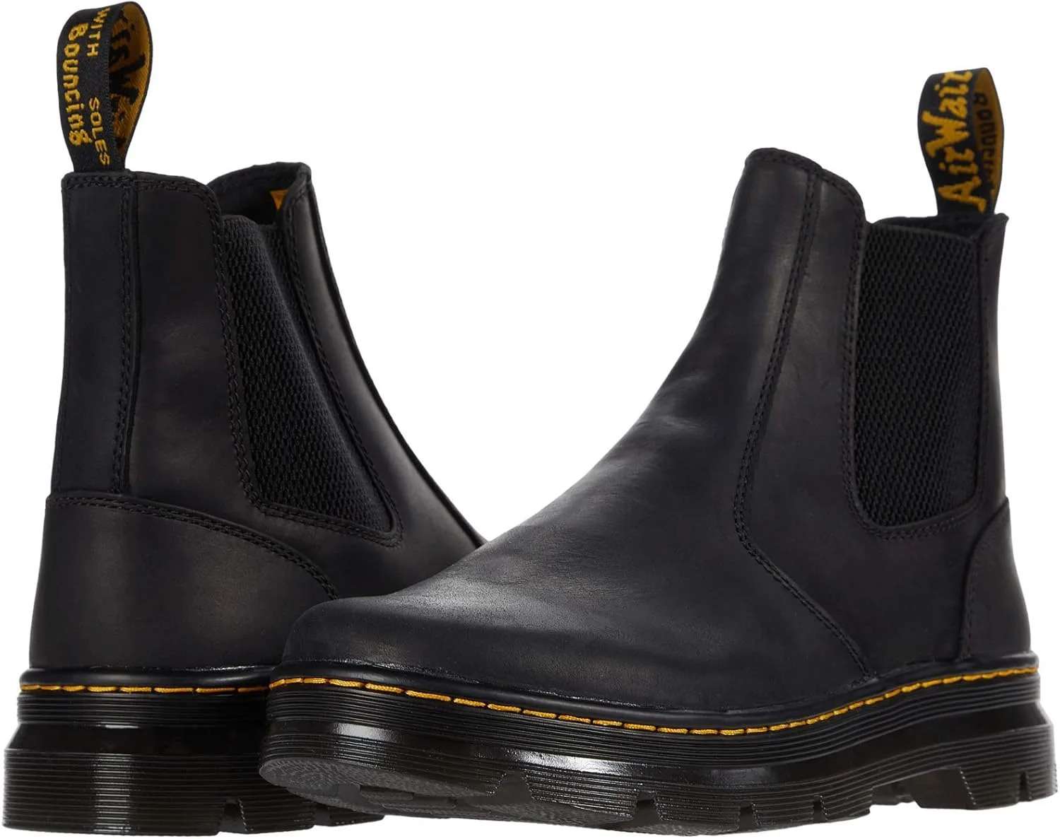 Ботинки Dr. Martens унисекс ботинки челси в стиле милитари, черный