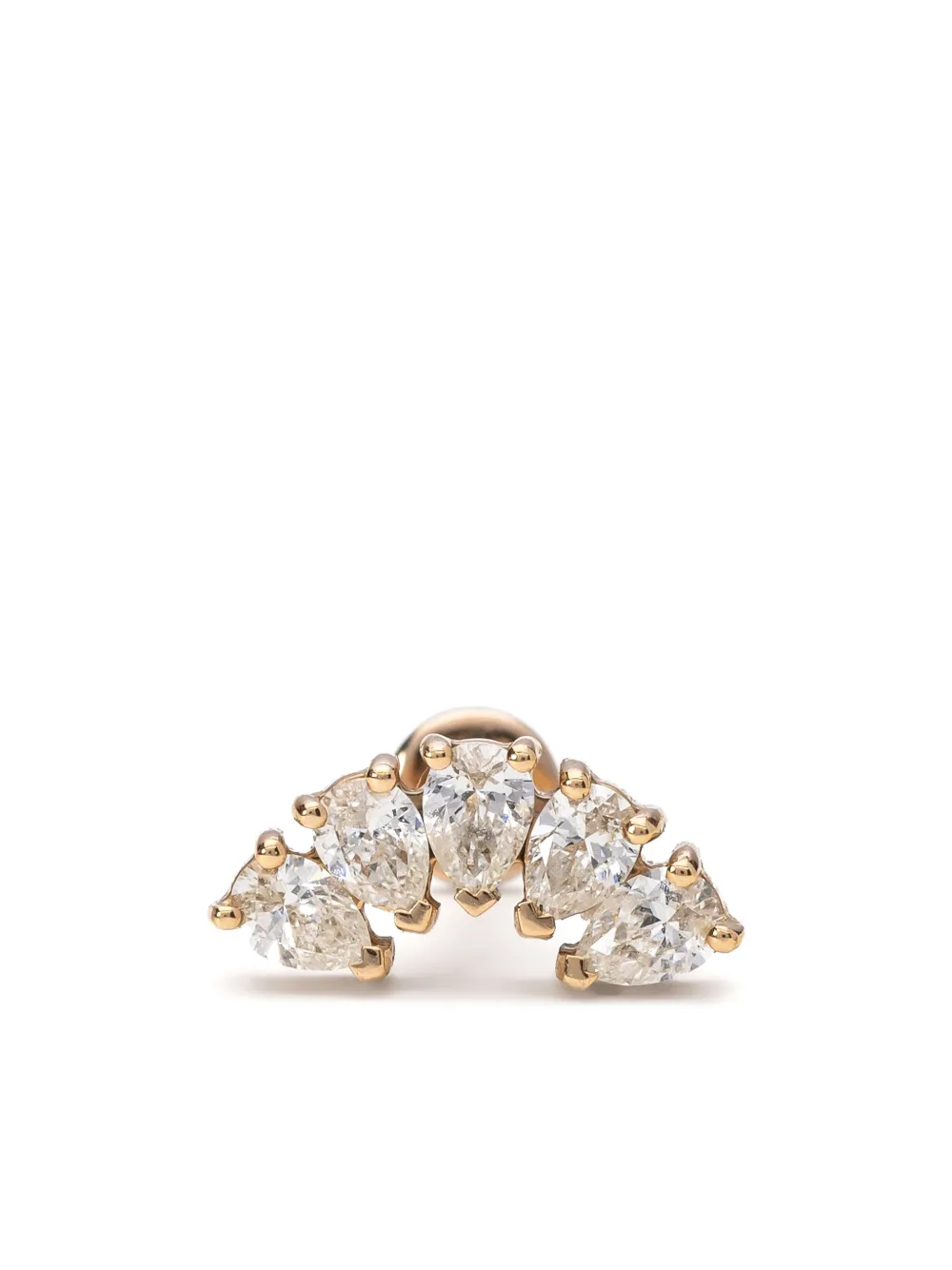 

Серьга из розового золота с бриллиантом Mad Precious & Ethical, розовый