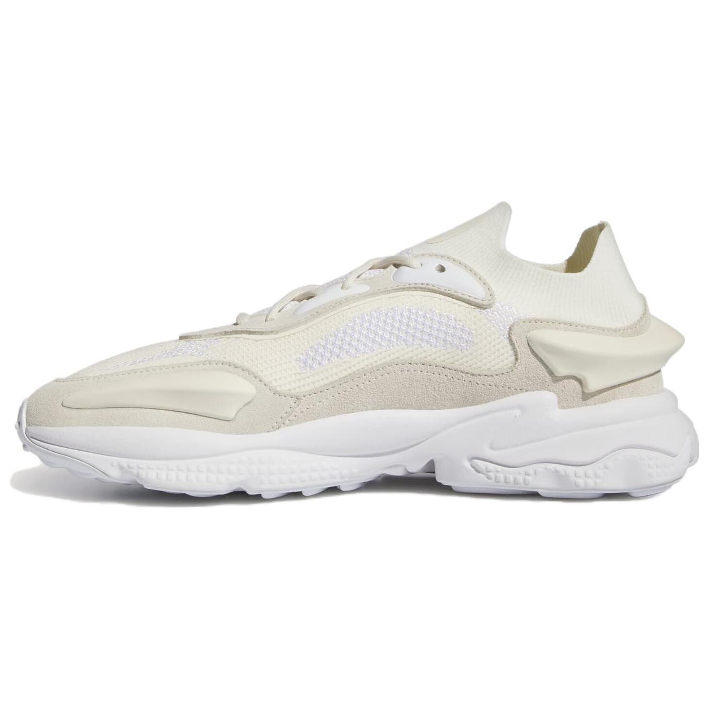 Кроссовки Adidas Ivy Park X Ozweego Knit 'Noir', бежевый