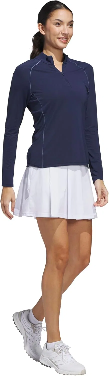 Женская футболка с длинным рукавом adidas, цвет Collegiate Navy — фото 3
