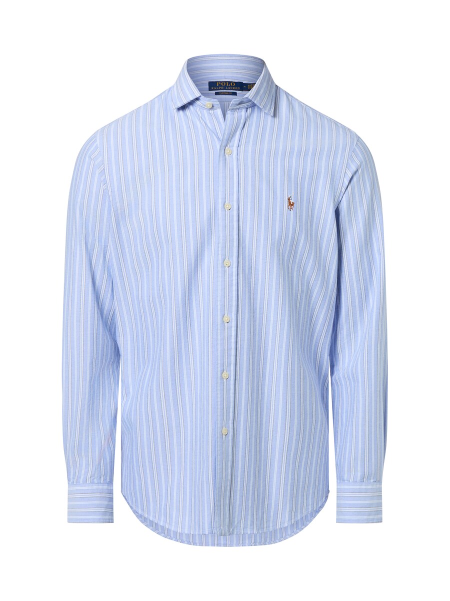 

Рубашка на пуговицах классического кроя Polo Ralph Lauren, светло-голубой