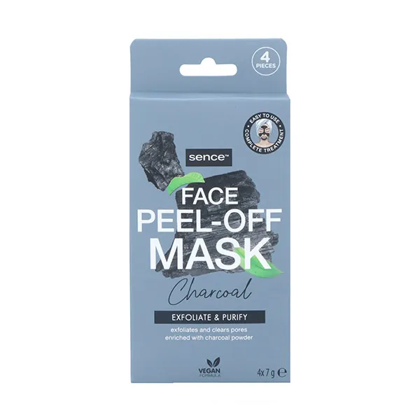 

Отшелушивает и очищает Face Peel-Off Mask Sence Beauty, 1 UD