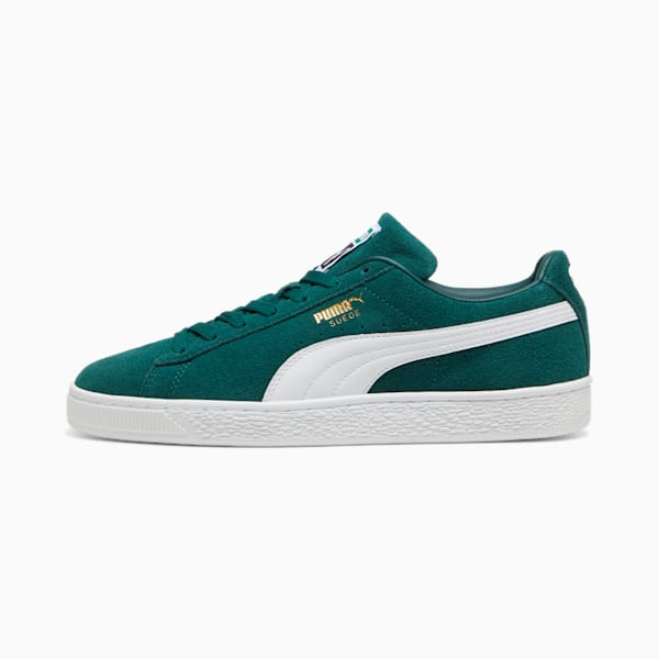 Кроссовки Suede Classic Puma, зеленый