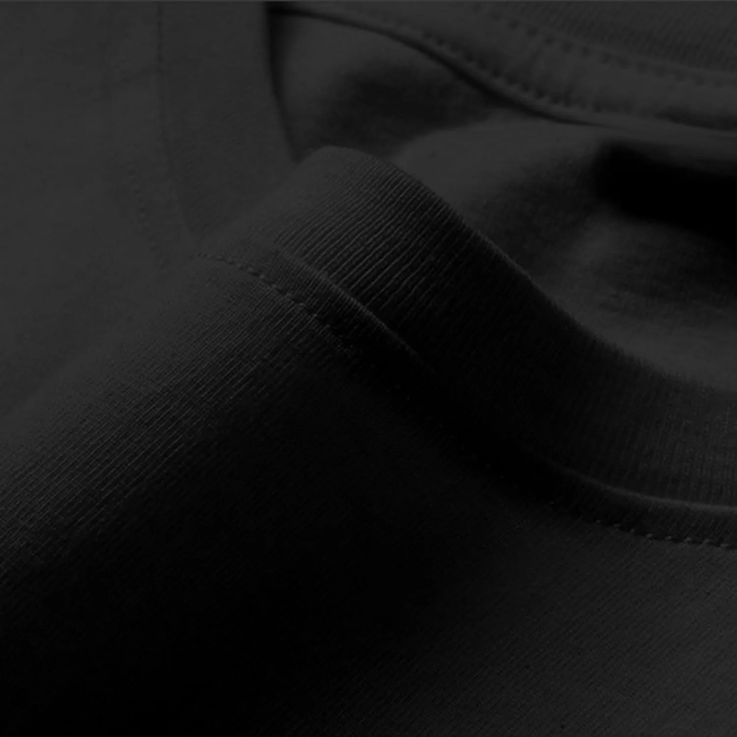 Футболка мужская Cotton Long Sleeve Crew Neck Plus Size — фото 3