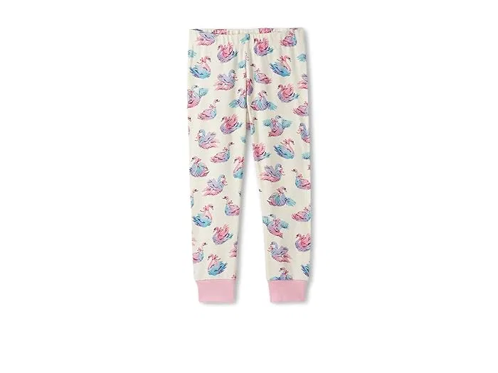 Пижама хлопковая с принтом Cotton Pajamas Set Hatley Kids, Off-White — фото 3
