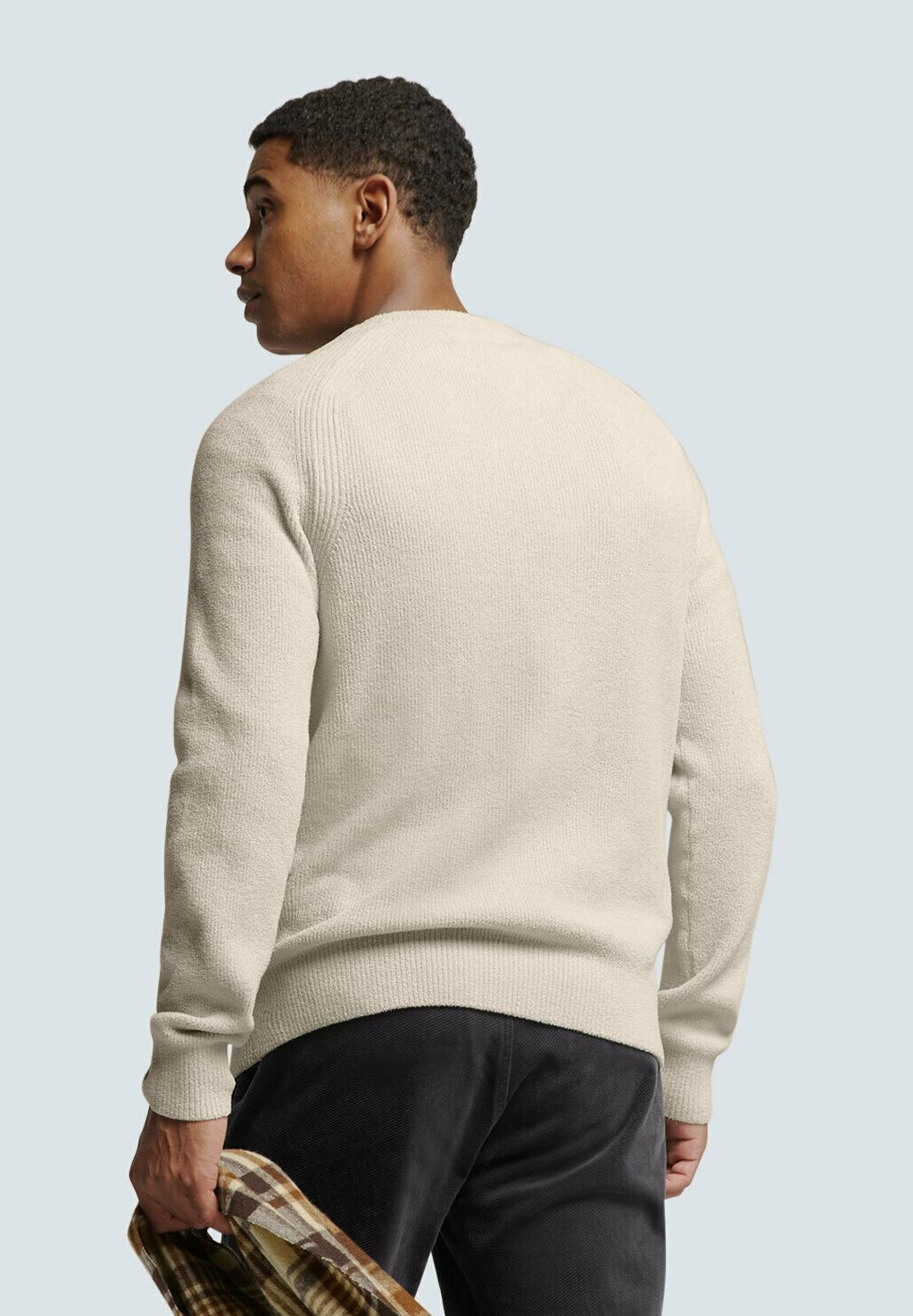 

Джемпер ROUND NECK STRUCTURE AND SUPER SOFT TOUCH NO EXCESS, бежевый