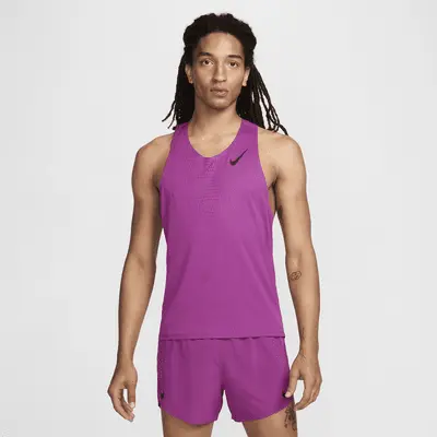 

Футболка Nike AeroSwift, цвет Hot Fuchsia/Black