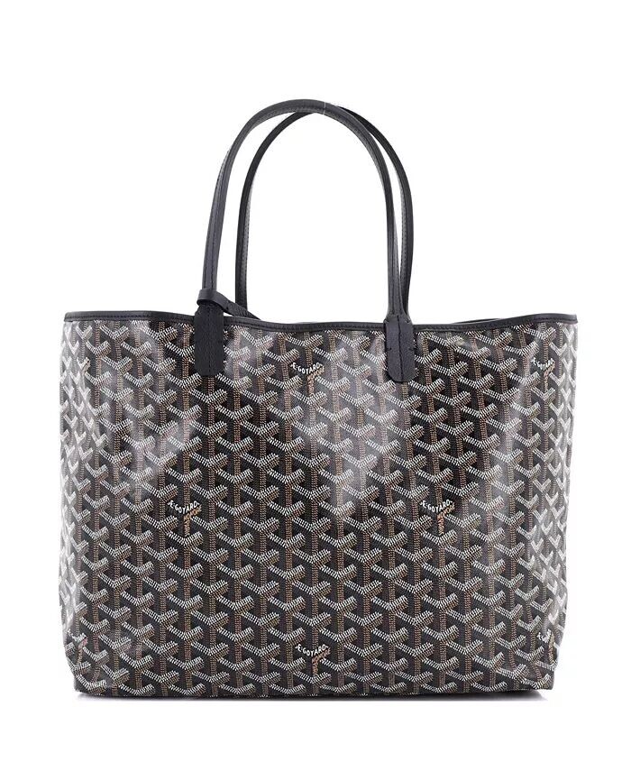 

Сумка-тоут PM Saint Louis из покрытого холста Pre-Owned Goyard, черный
