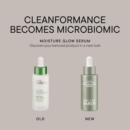 Сыворотка Babor — Для сияния кожи Doctor Microbiomic Moisture Glow - веганская для ухода за кожей, 30 мл — фото 3