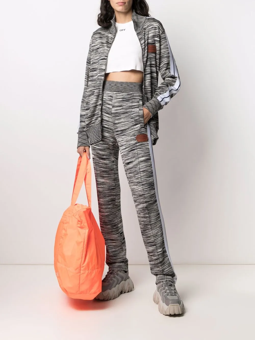 Спортивная куртка из коллаборации с Missoni PALM ANGELS, черный — фото 3