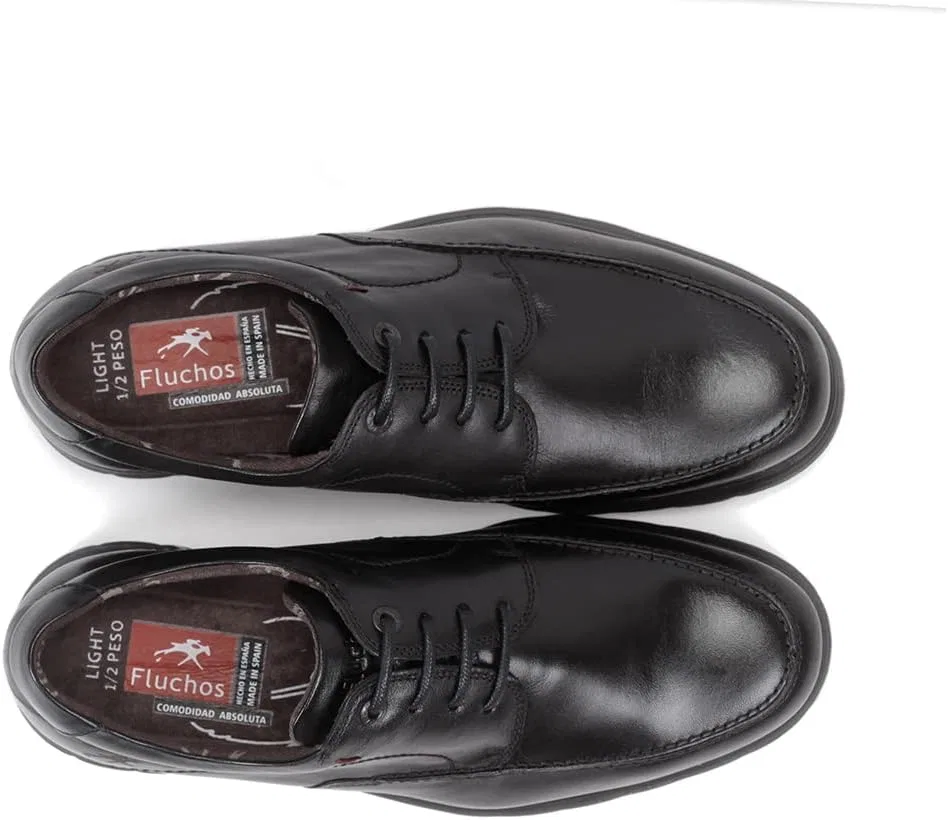 Fluchos Туфли Zeta F0602 Soft Black Shoe — фото 4