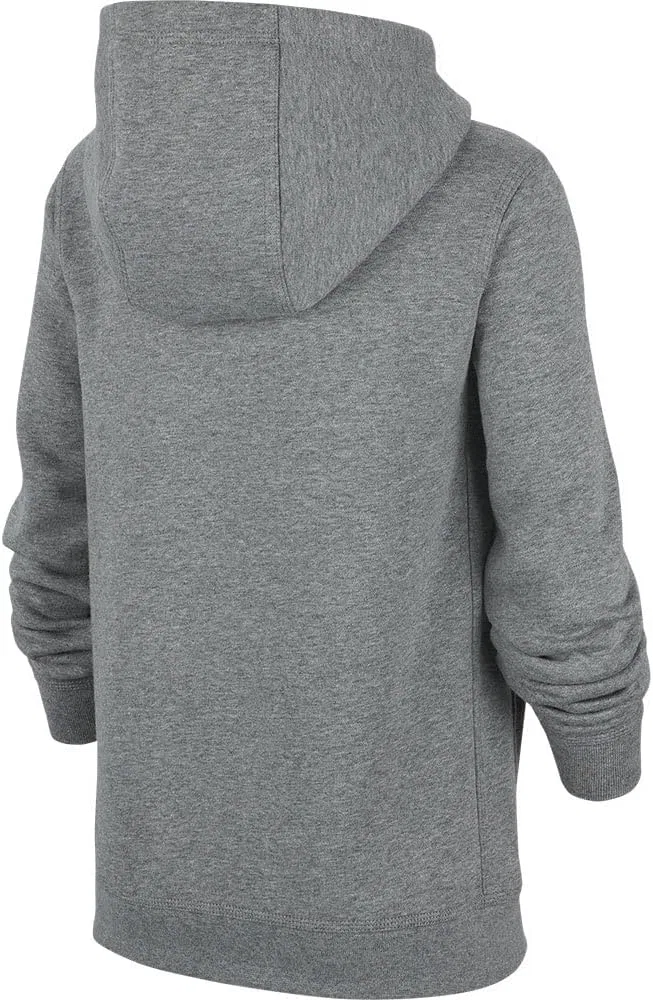 Детская толстовка Nike Sportswear Club+ Hbr для мальчиков, Carbon Heather — фото 3