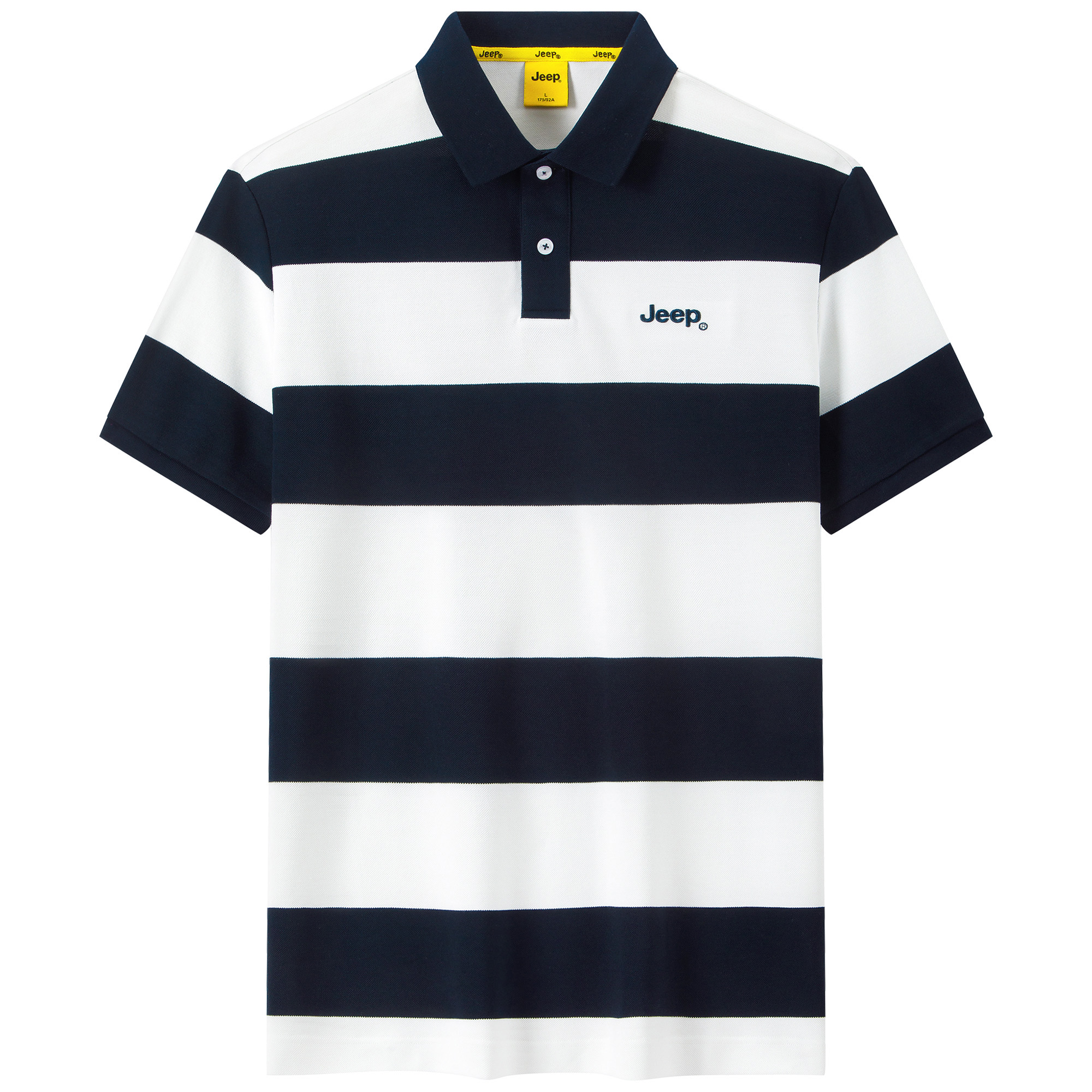 

Поло Leisure Collection Unisex Jeep, темно-синий[ice silk modal+non-iron wrinkle-resistant+7a antibacterial]