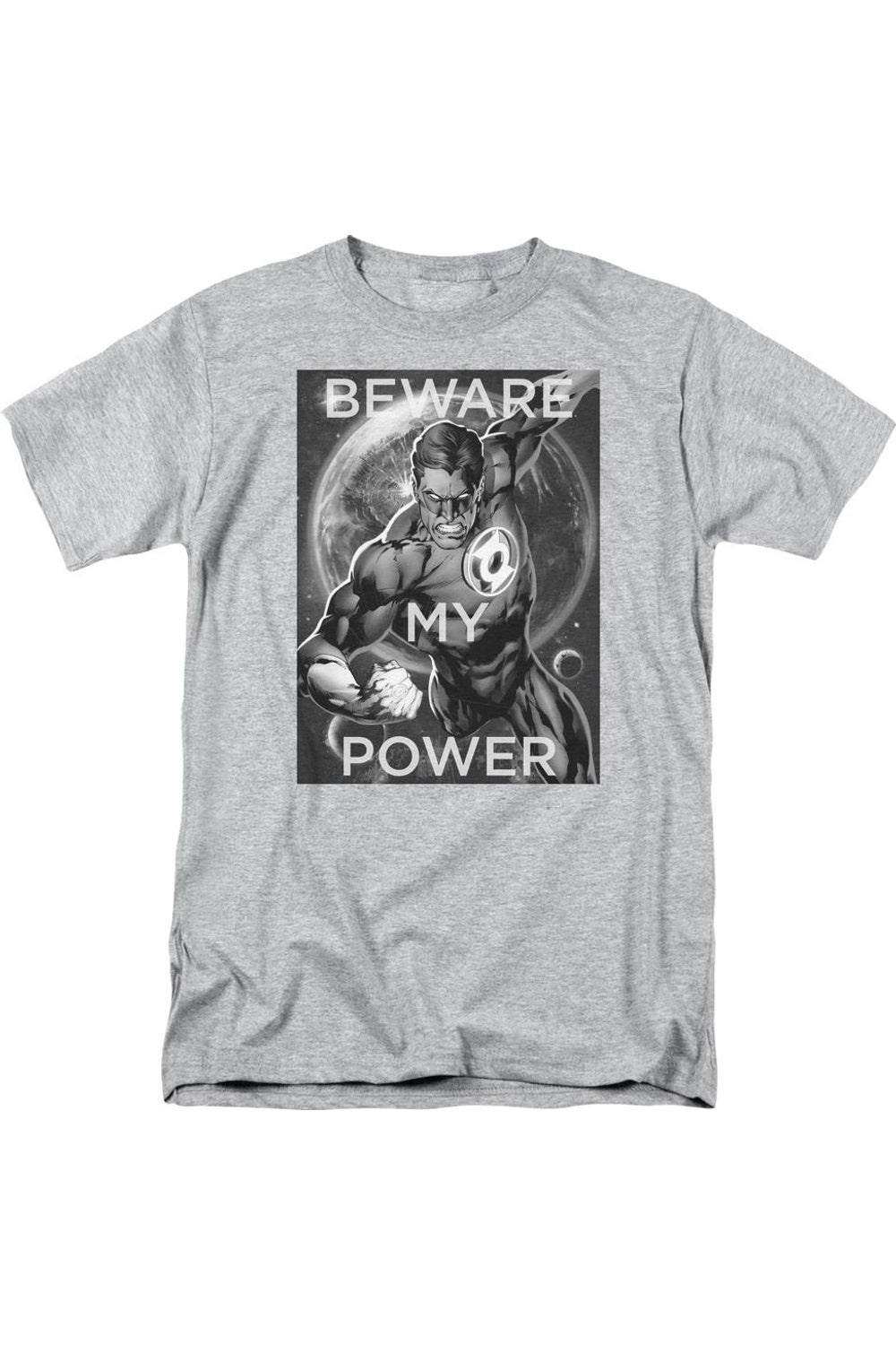 

Футболка с коротким рукавом для взрослых DC Comics Power Gildan, цвет athletic heather