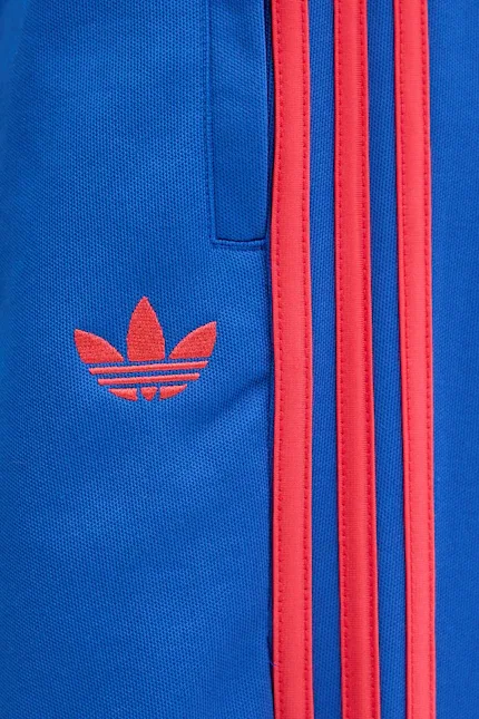 Спортивные штаны из хлопка Adidas Originals, синий — фото 4