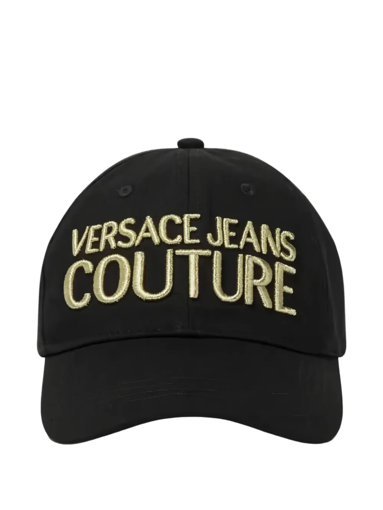 

Бейсболка с вышитым логотипом Versace Jeans Couture, черный