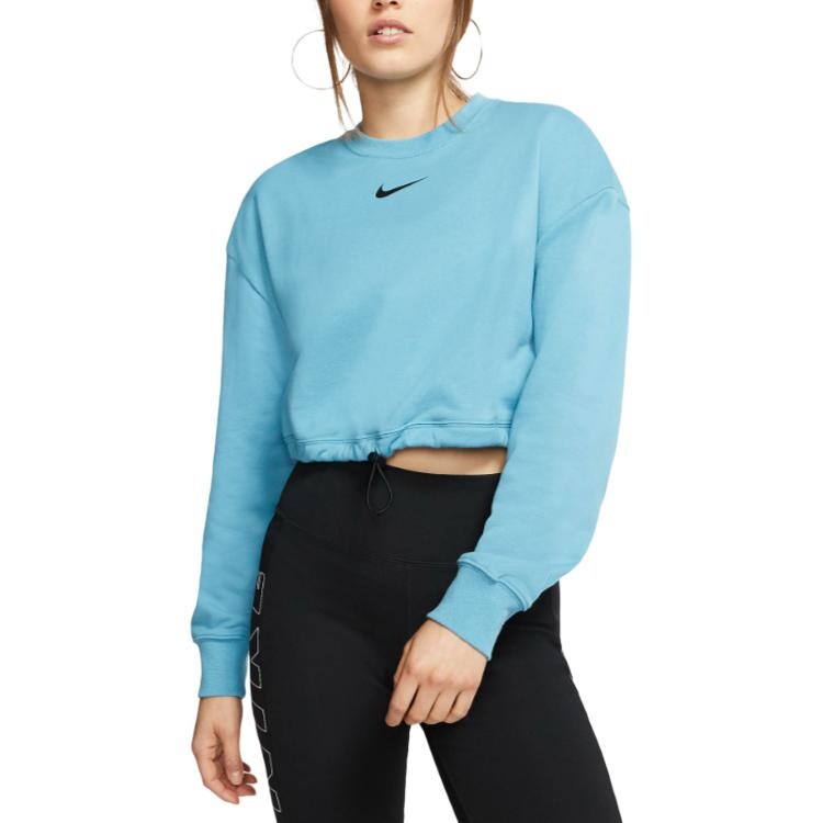 

Одежда Толстовка женская синяя Nike