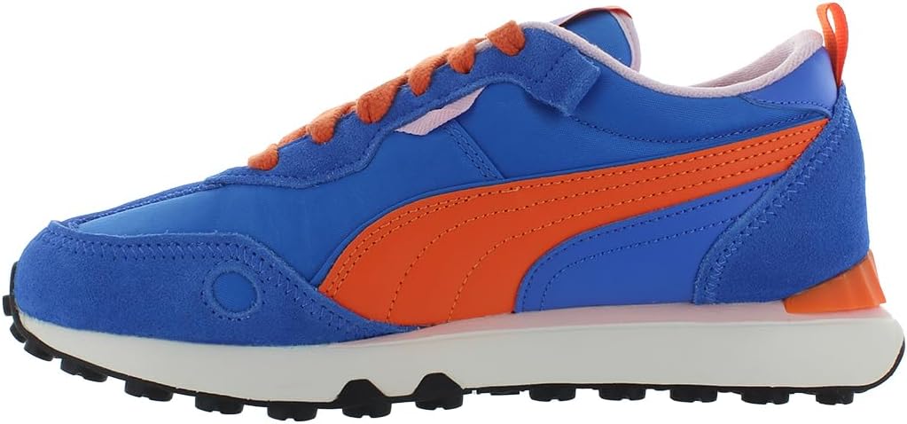 Мужские кроссовки PUMA Rider FV Future Vintage с шнуровкой, повседневные - серые — фото 4