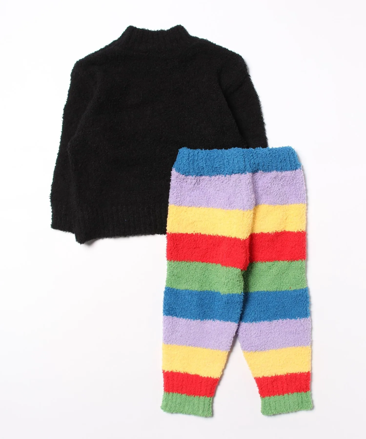 Детский пижамный комплект Aimoha KIDS/Корейская детская одежда, Mochimochi Aimoha Kids, black — фото 3
