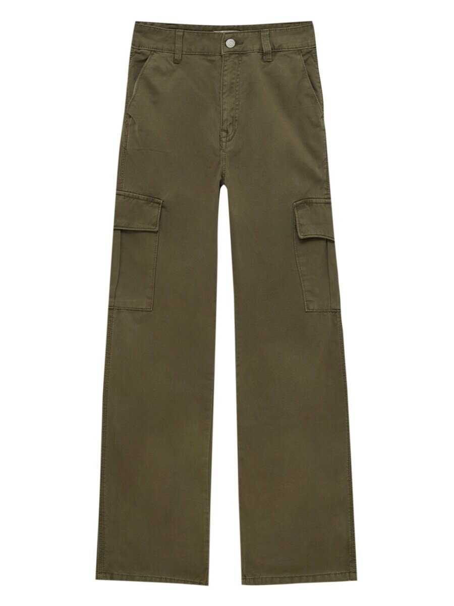 

Брюки карго Pull&Bear, хаки