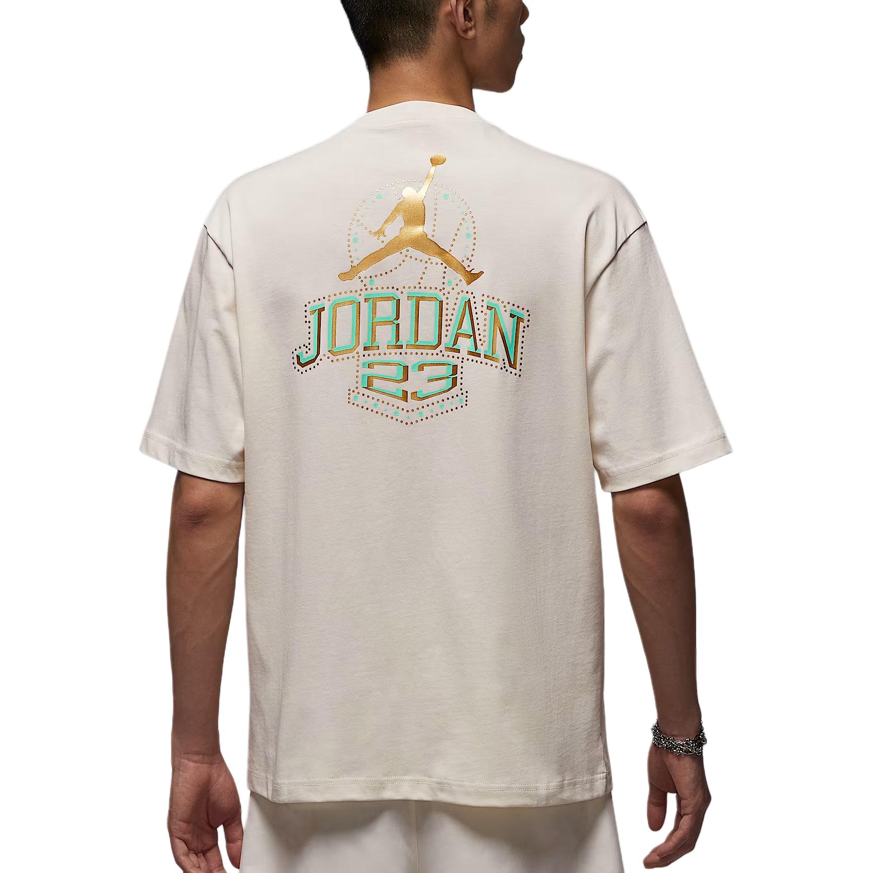 Футболка мужская pearl gray Jordan, серый — фото 3